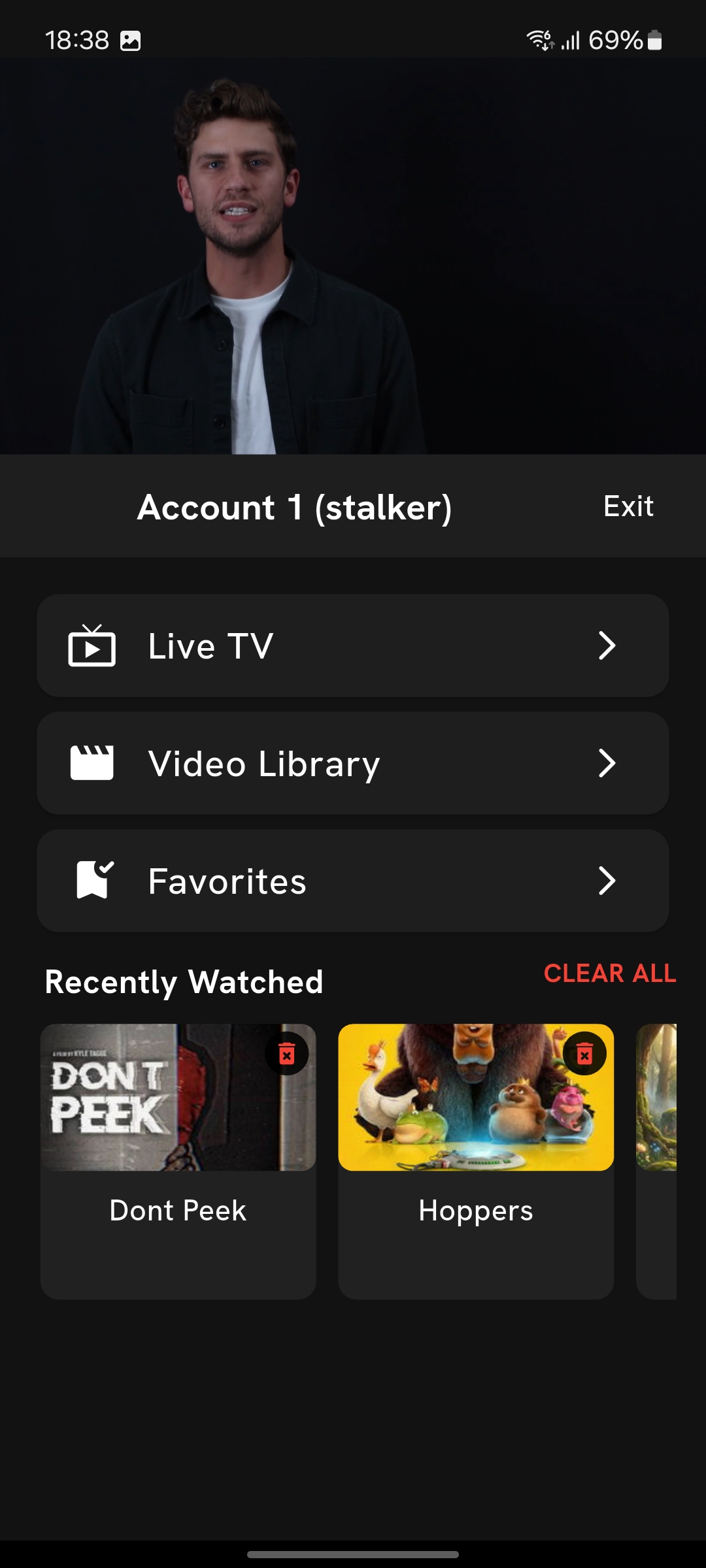 Pocket STB feature screenshot
