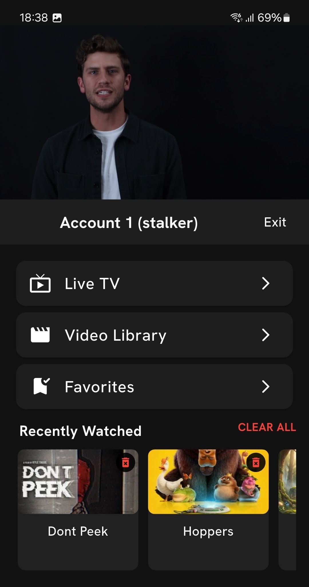 Pocket STB feature screenshot